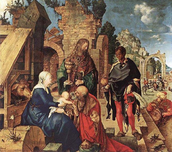 Albrecht Durer The Adoration of the Magi oil painting picture